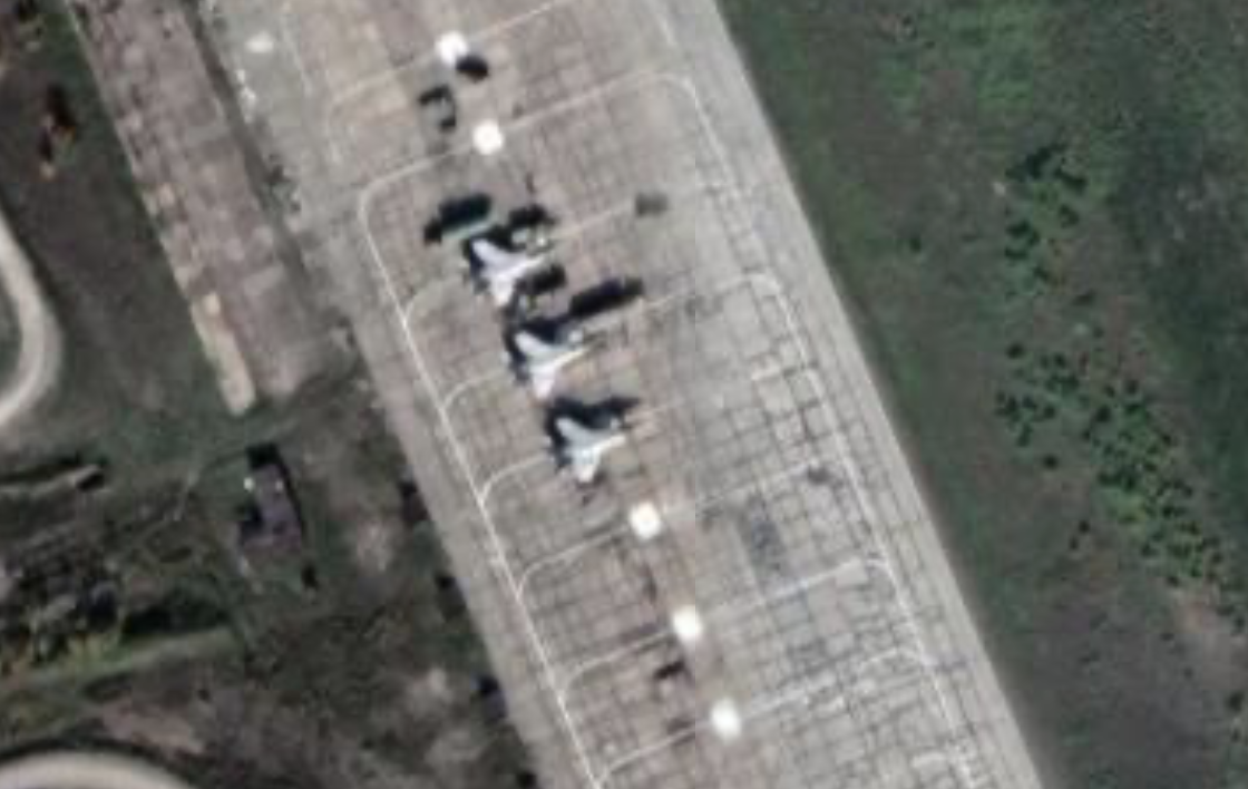three other MiG 31s (Google Maps)